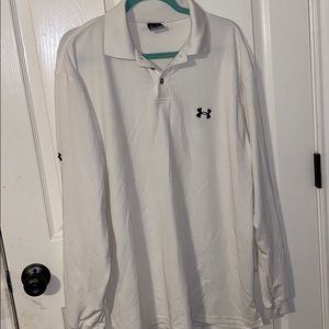 Men’s long sleeve under armour polo